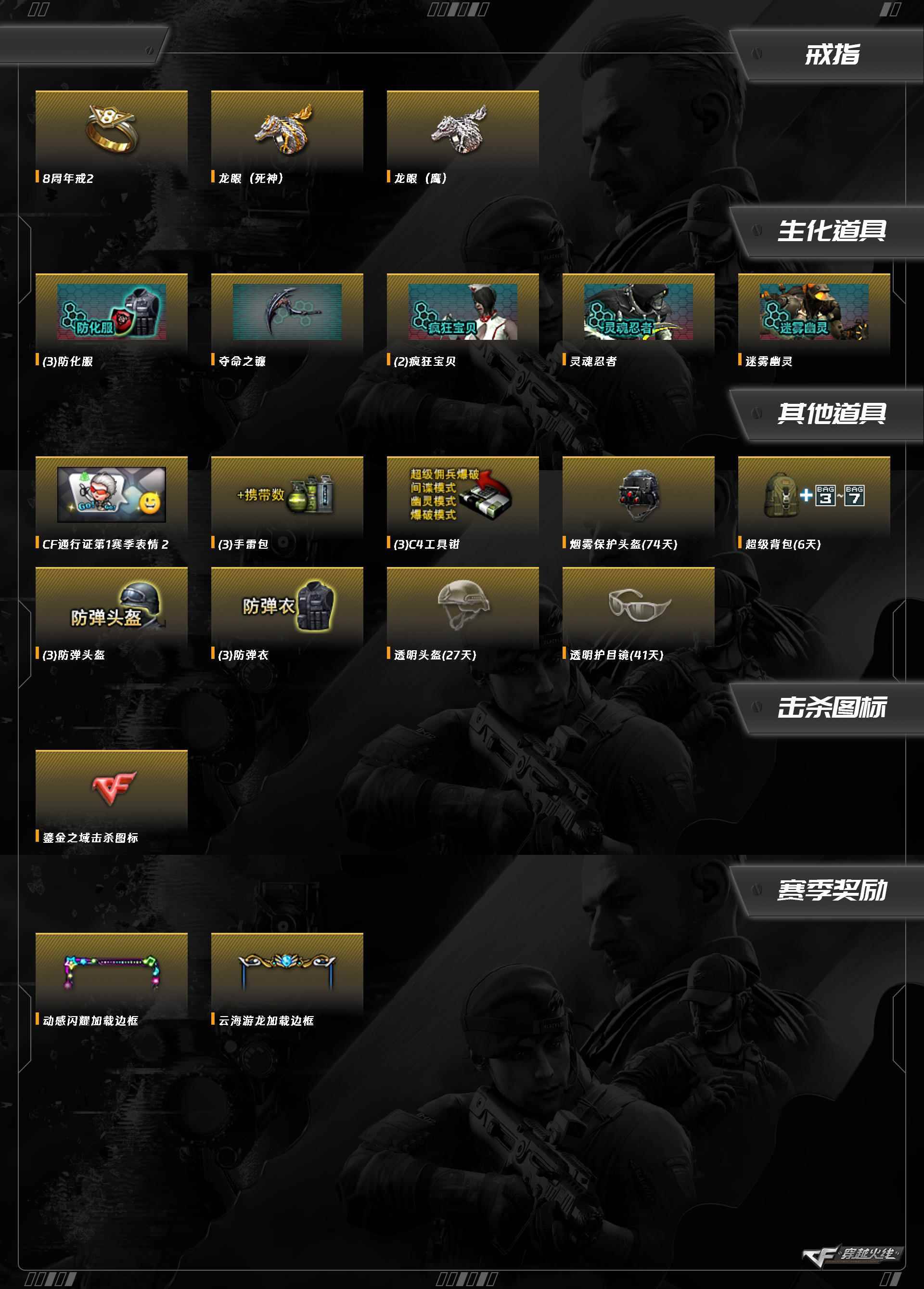 CFCMW376484穿越火线账号详情图3