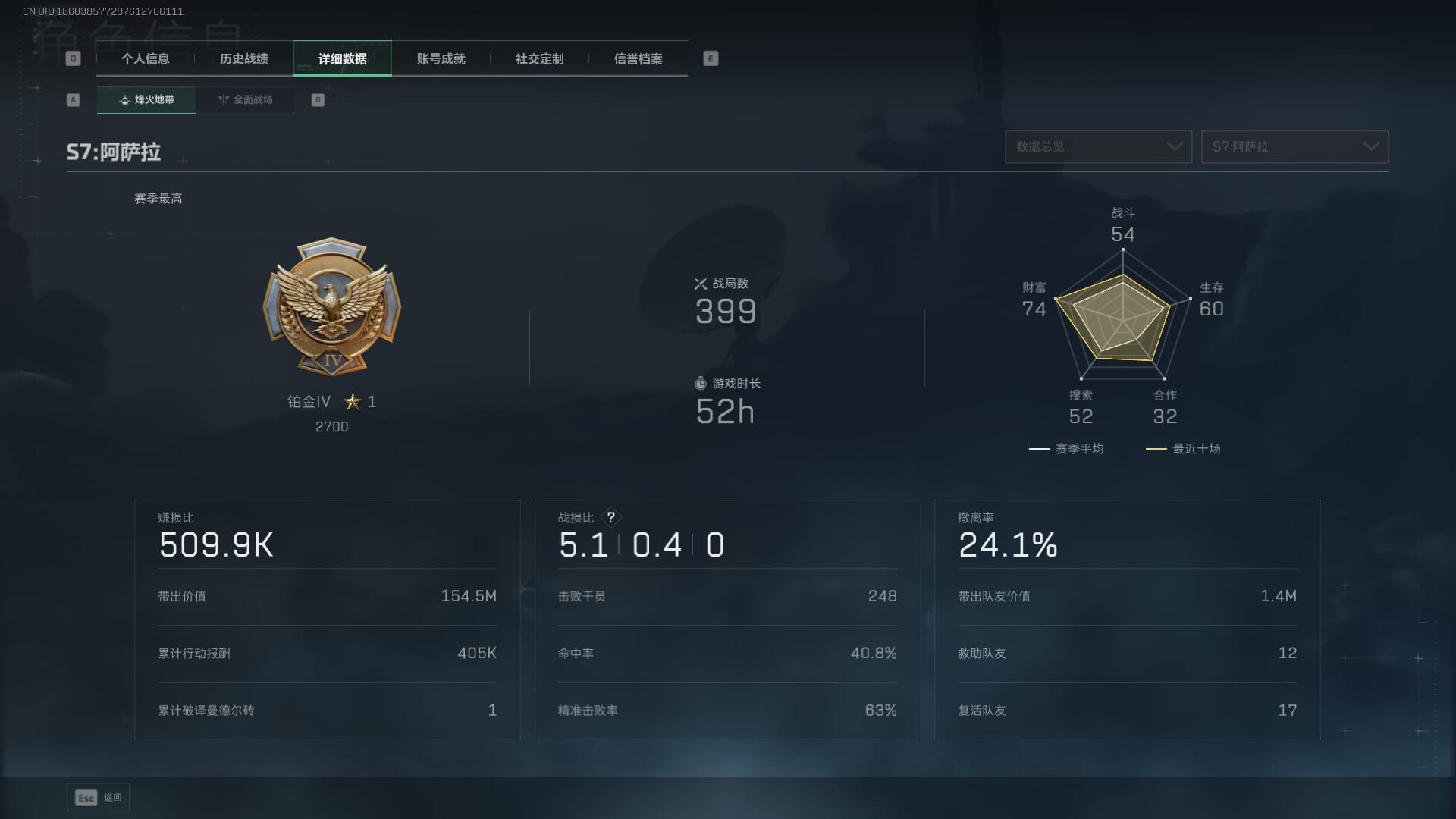 SJZCMW390560三角洲行动账号详情图5 SJZCMW390560三角洲行动账号详情图5