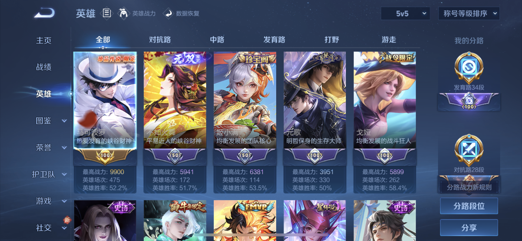 WZDN3441536王者荣耀账号详情图9