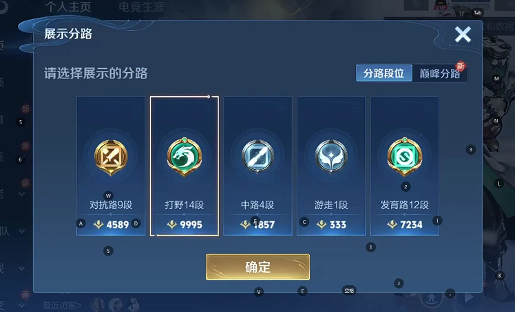 WZQM3444888王者荣耀账号详情图5