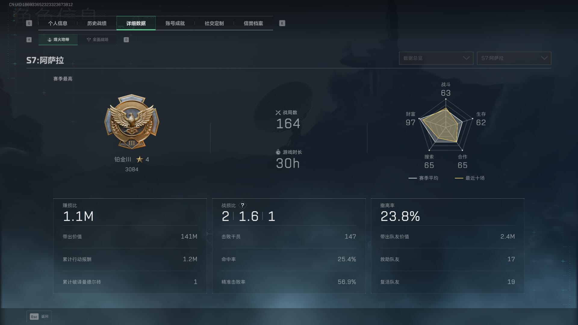 SJZCMW392403三角洲行动账号详情图5