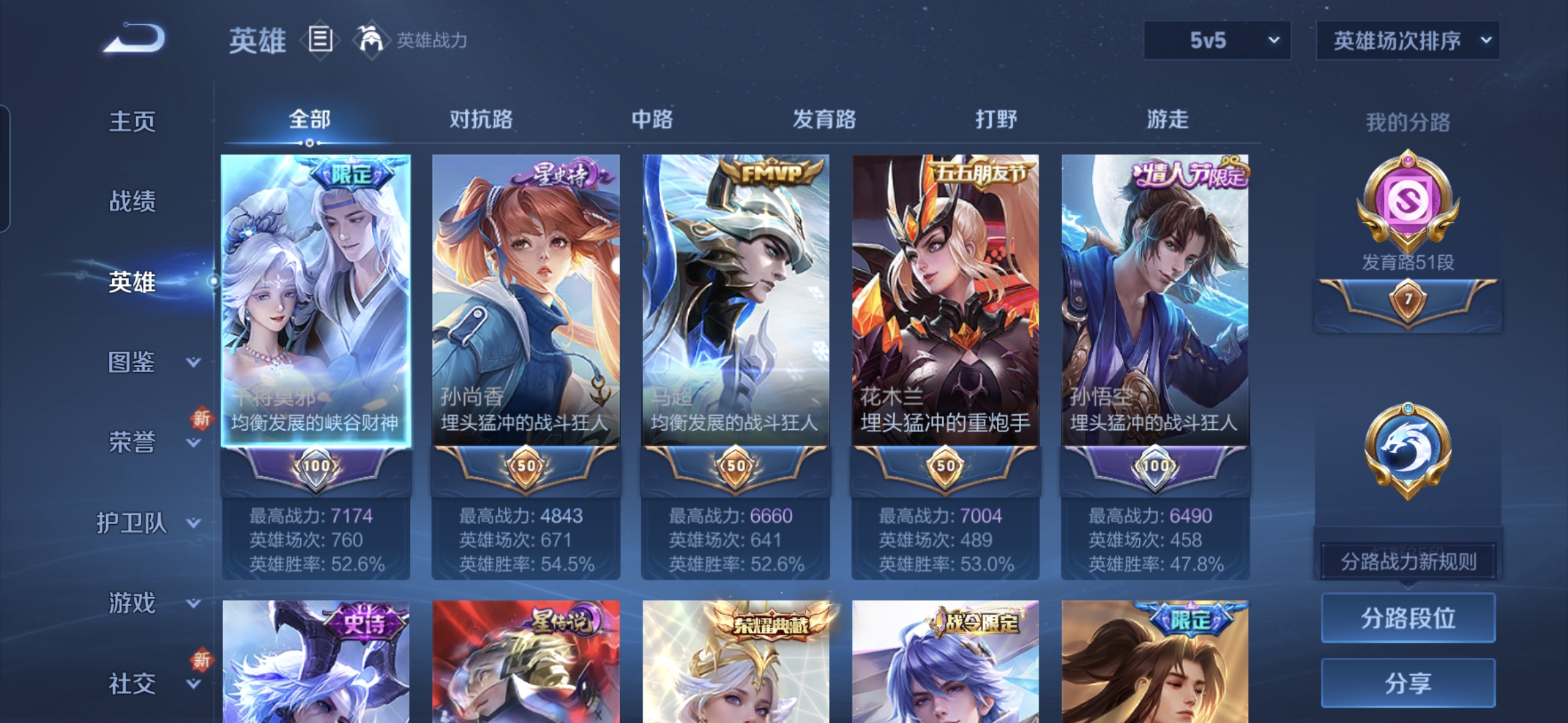 WZQM3446646王者荣耀账号详情图7