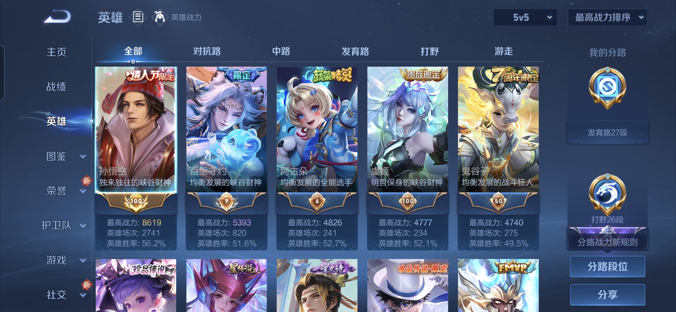 WZDN3446281王者荣耀账号详情图7