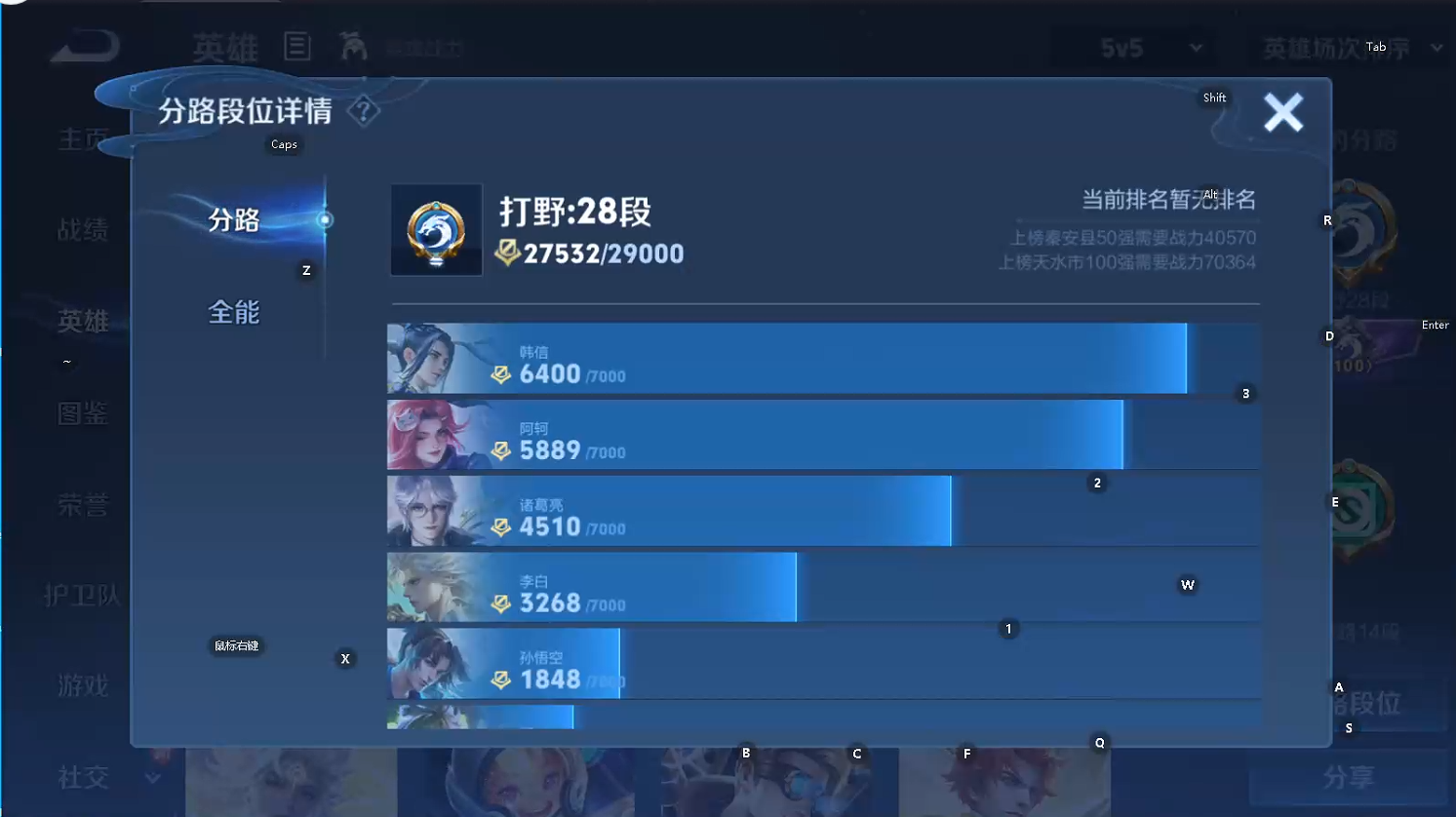 WZQM3447075王者荣耀账号详情图7