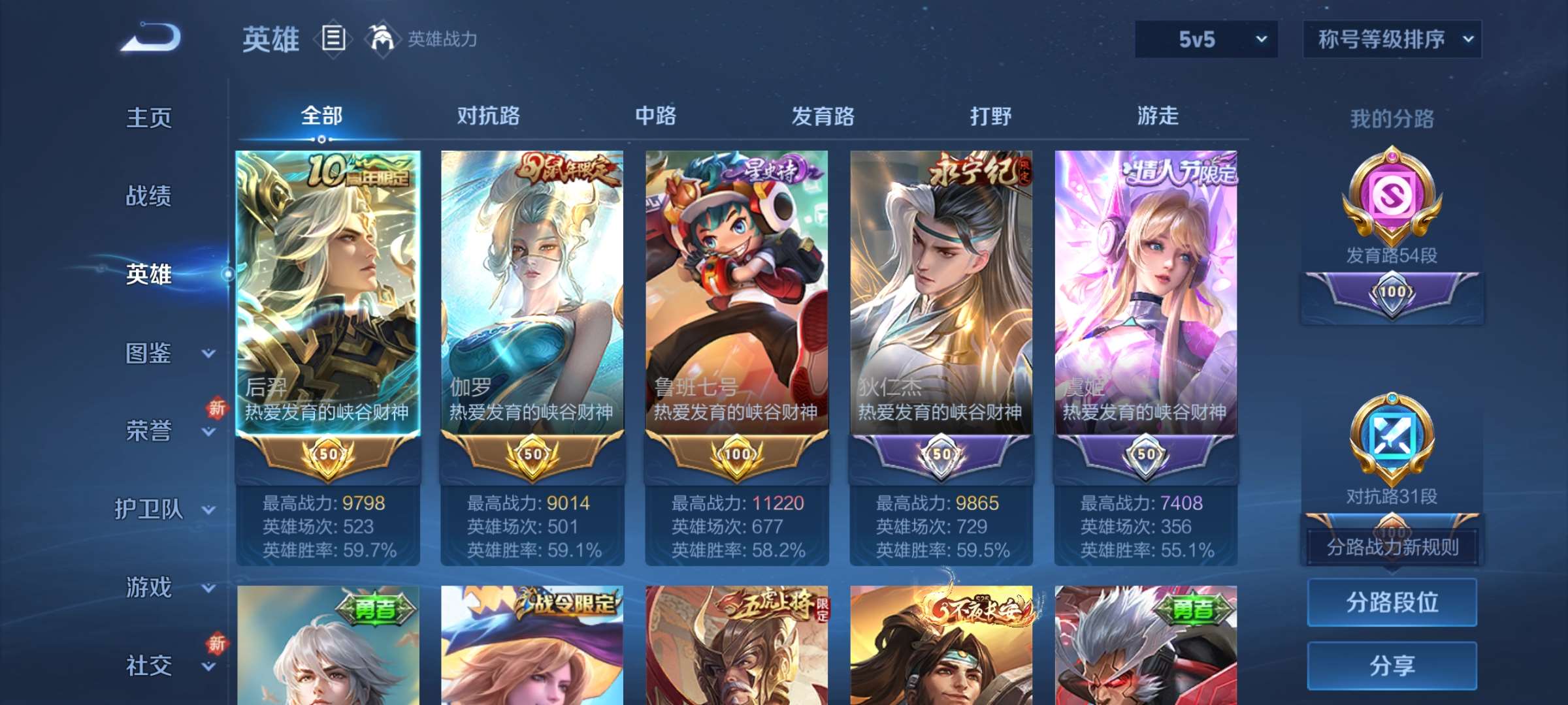 WZCMW427060王者荣耀账号详情图2