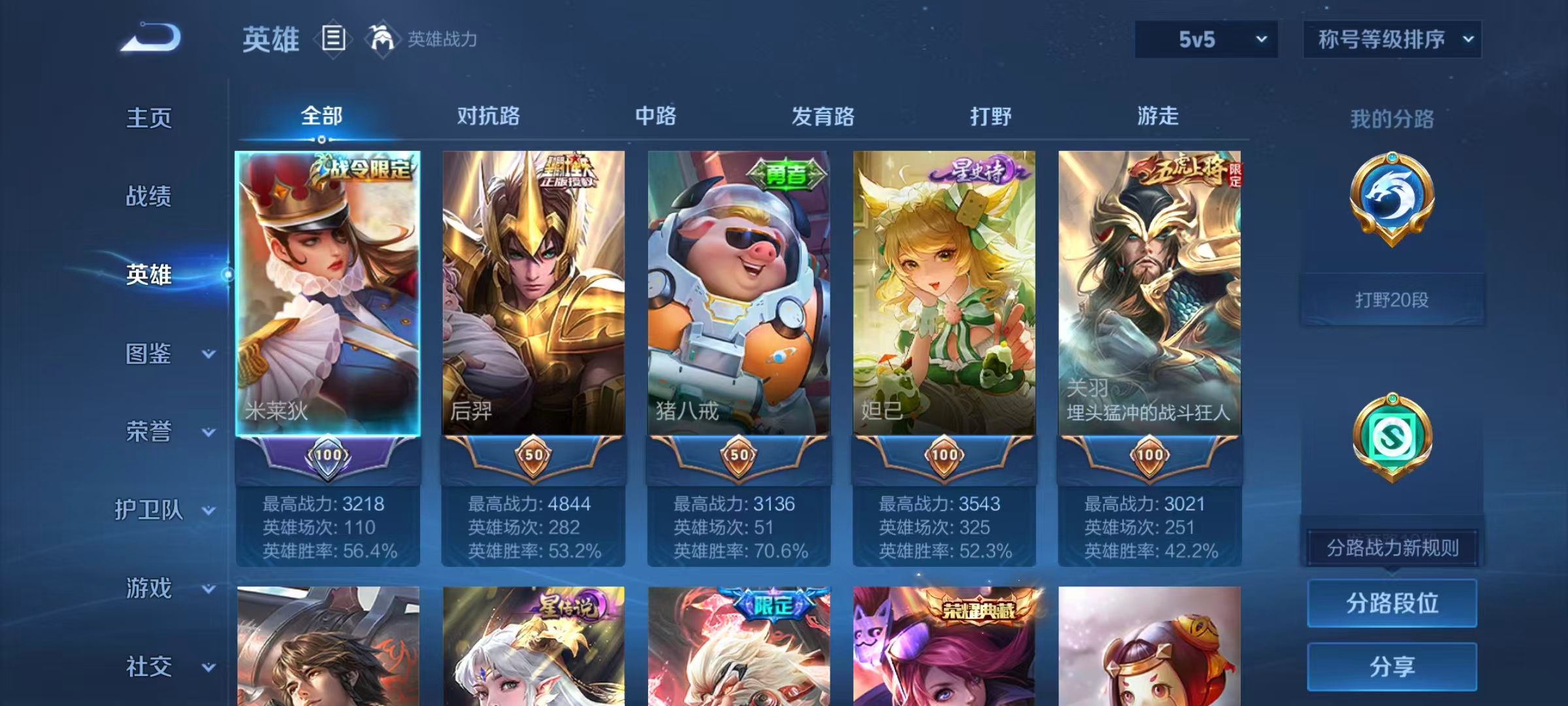 WZLX4221004王者荣耀账号详情图7