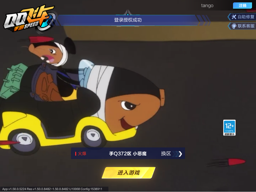 QQ飞车手游账号安卓QQ【霆光弦音】实名: 可修改 宠物: 无常小黑,雪域狮王