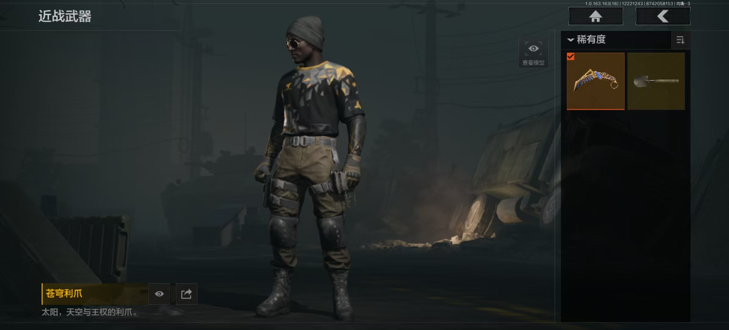 AQLMF320159暗区突围账号详情图2