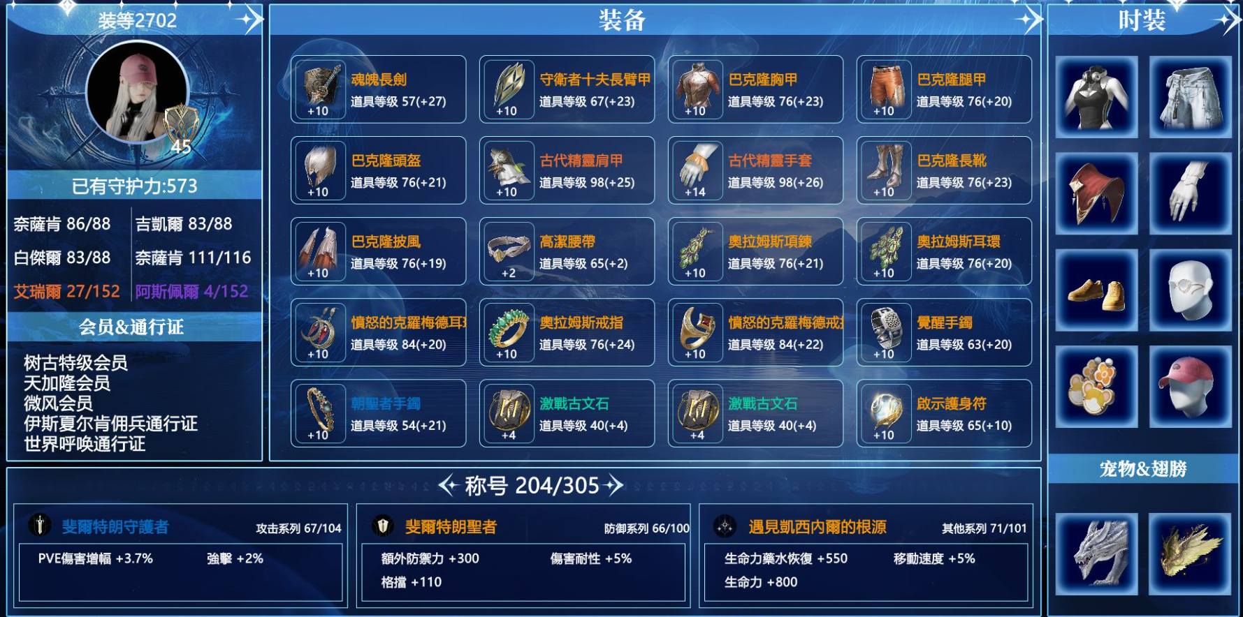 【职业】守護星
【等级】45
【战力】...