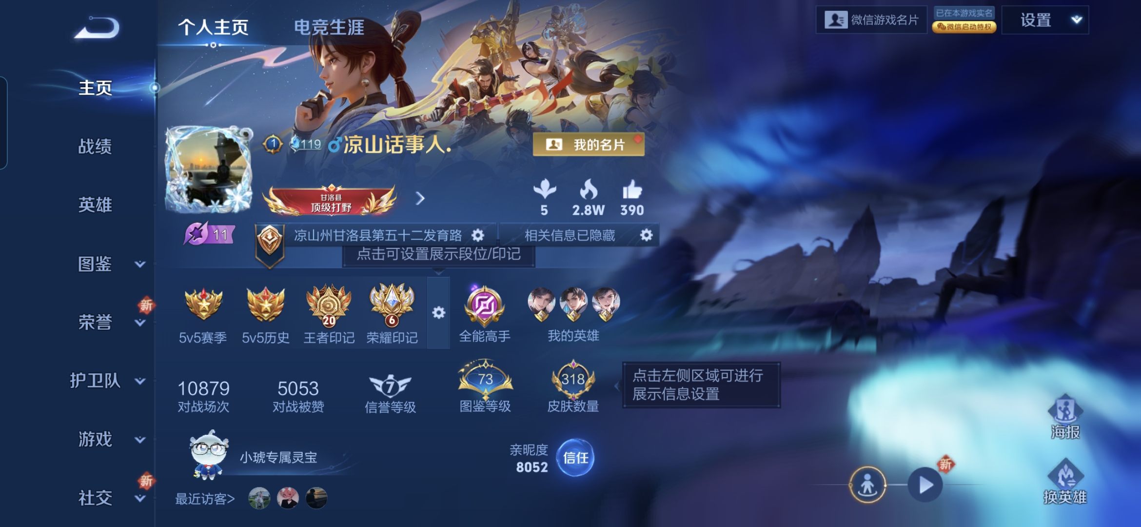 王者荣耀账号安卓VX[14796814]DAS8165有二次安卓V-V8-318皮肤1典藏3星传说14传说 96史诗 弑