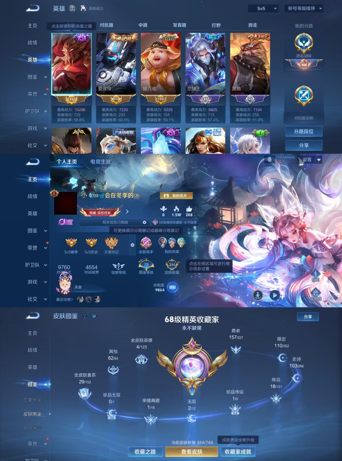 WZQM3462042王者荣耀账号详情图9