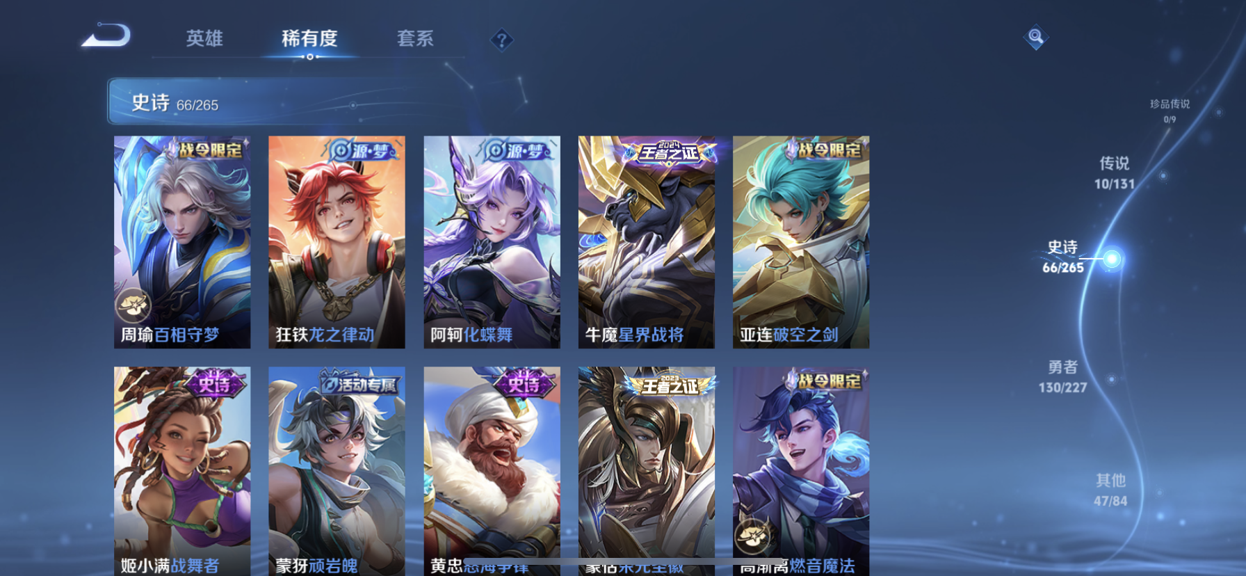 WZDN3460735王者荣耀账号详情图12