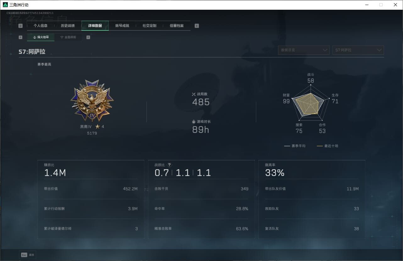 SJZCMW397426三角洲行动账号详情图6