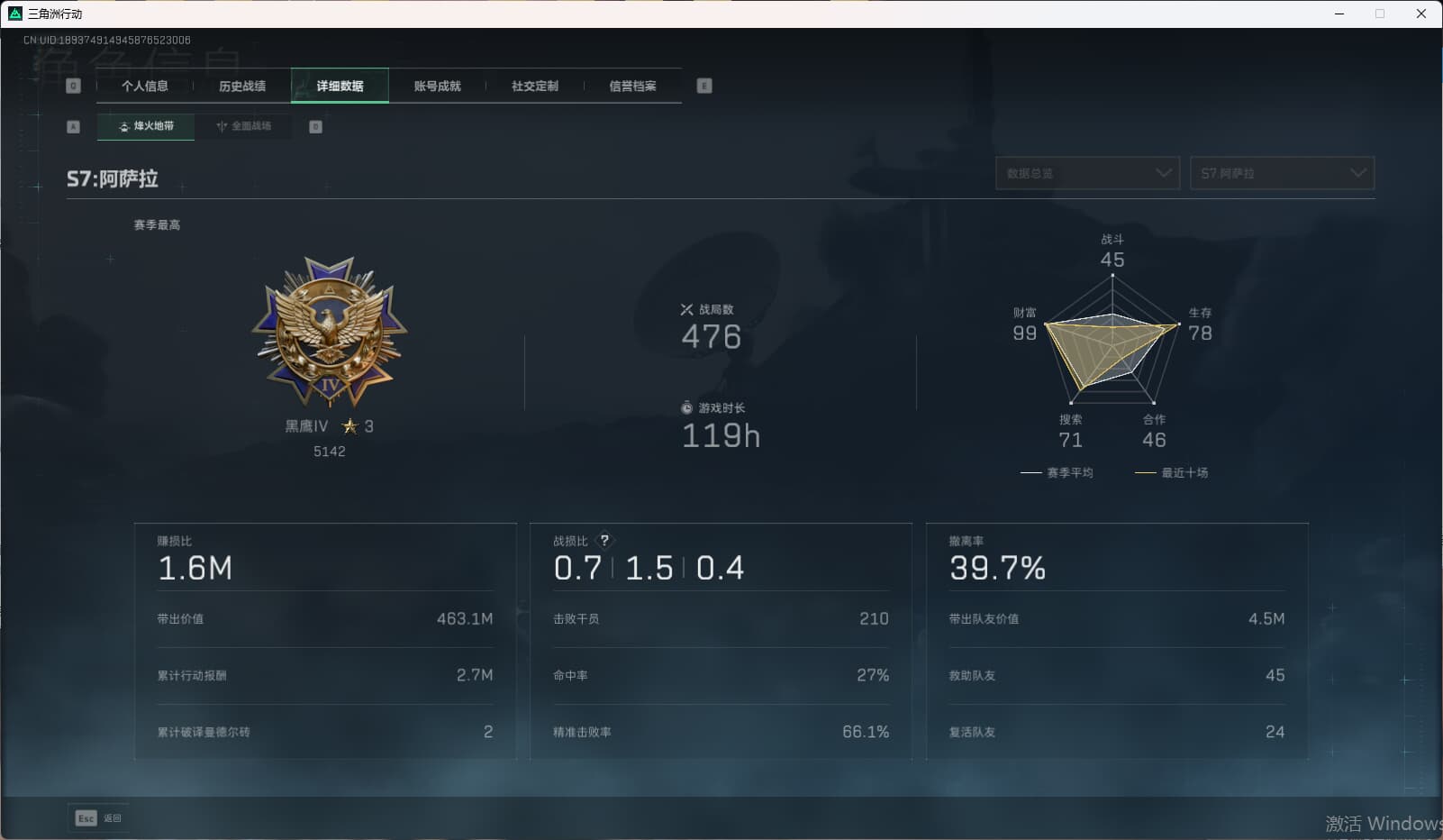 SJZCMW398857三角洲行动账号详情图6