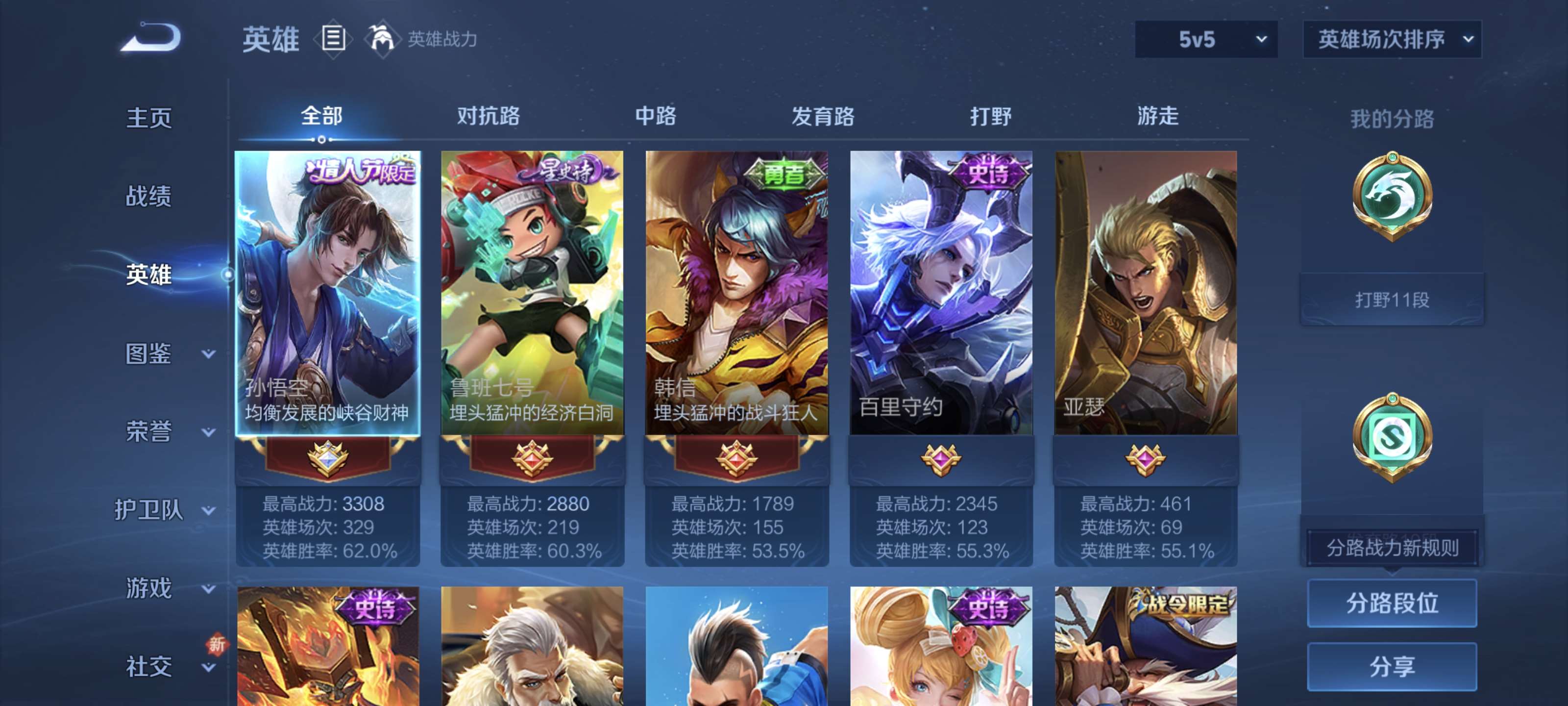 WZQM3468842王者荣耀账号详情图6