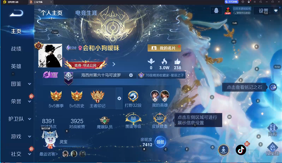 WZQM3468034王者荣耀账号详情图5