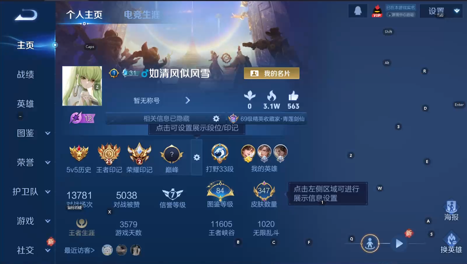 WZQM3475464王者荣耀账号详情图8