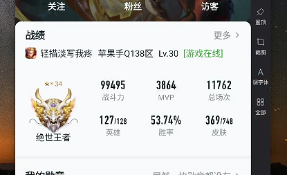 WZQM3479004王者荣耀账号详情图8