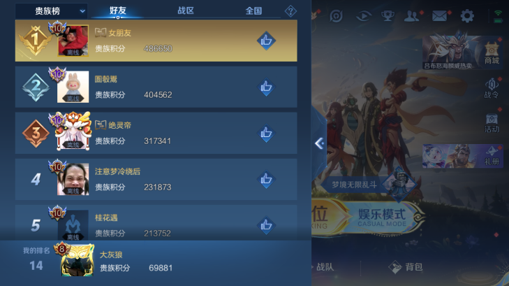 WZQM4139972王者荣耀账号详情图9