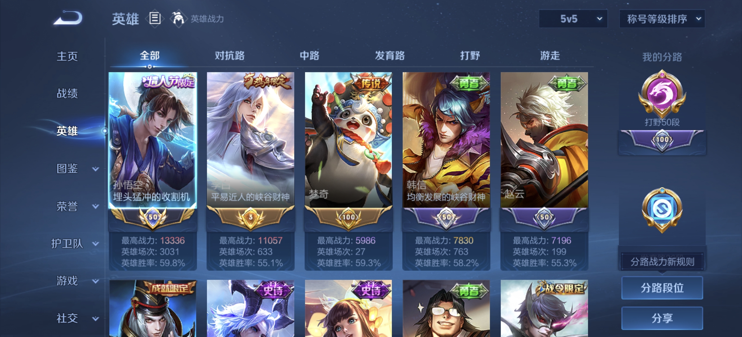 WZDN3468709王者荣耀账号详情图11