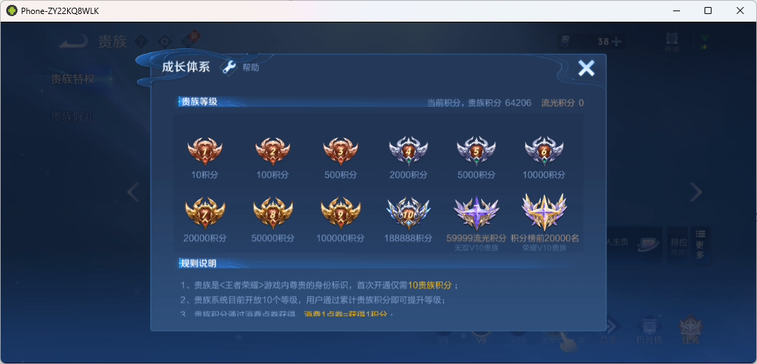 WZQM4139976王者荣耀账号详情图12