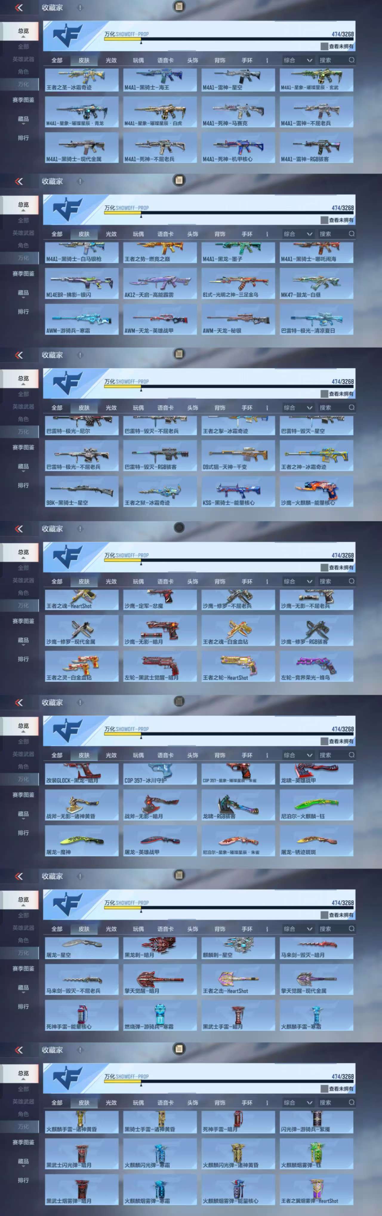 CFMCW373802枪战王者账号详情图4