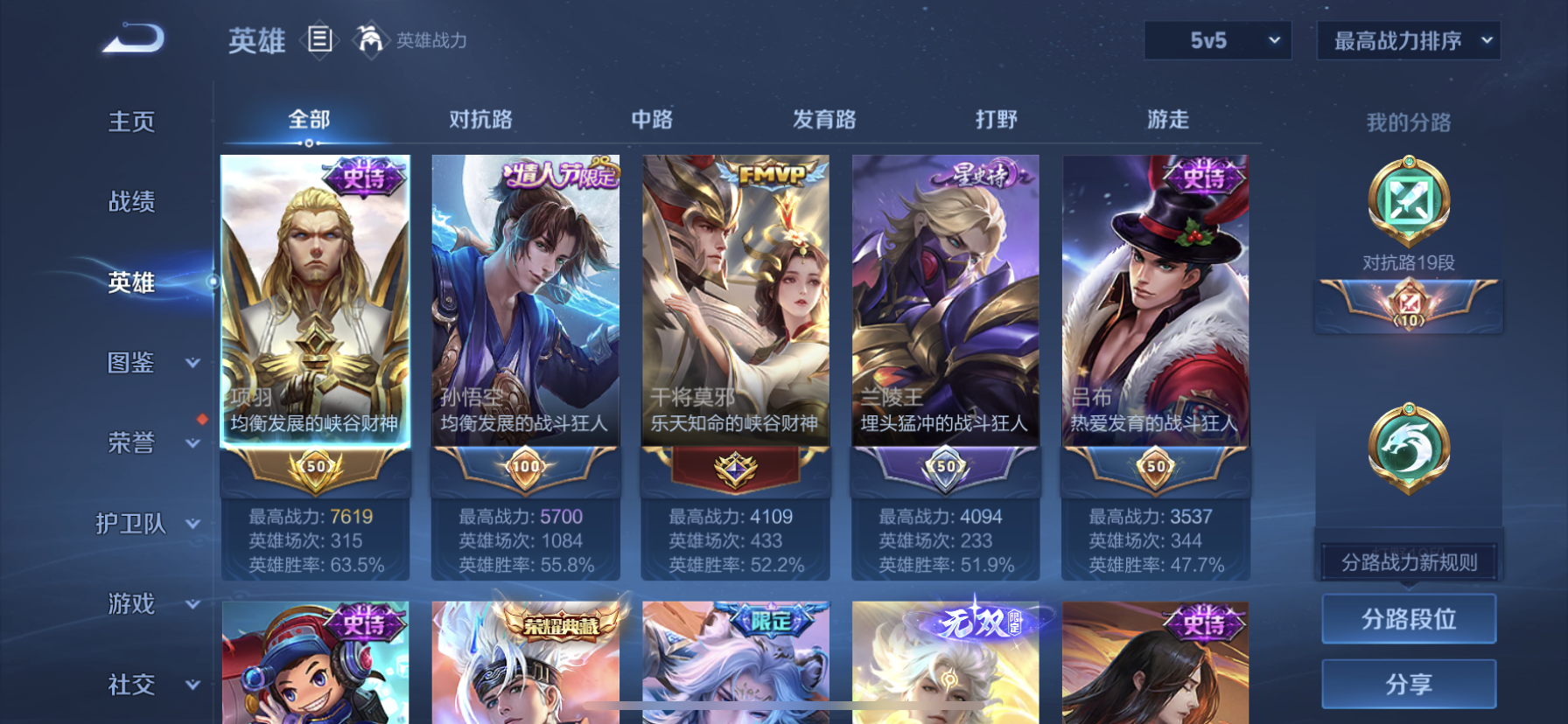 WZDN3476042王者荣耀账号详情图7