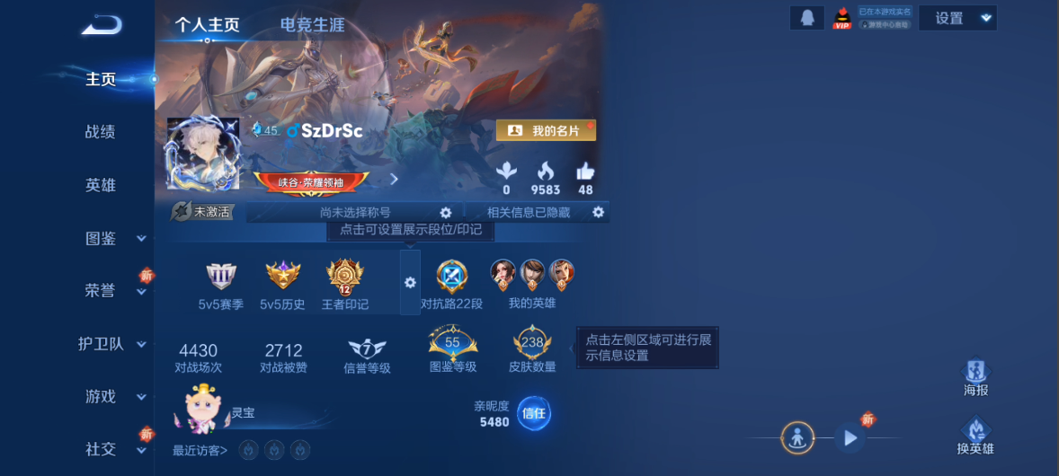 WZQM4139958王者荣耀账号详情图4