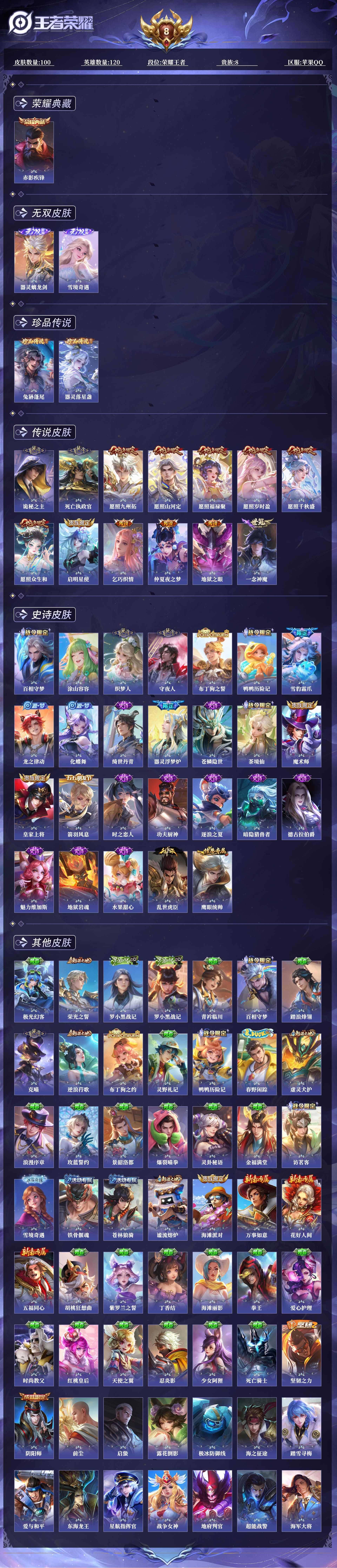 WZQM3483633王者荣耀账号详情图14 WZQM3483633王者荣耀账号详情图14