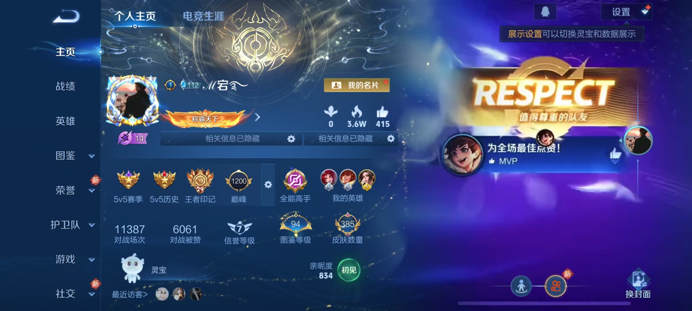 WZQM423217王者荣耀账号详情图11 WZQM423217王者荣耀账号详情图11