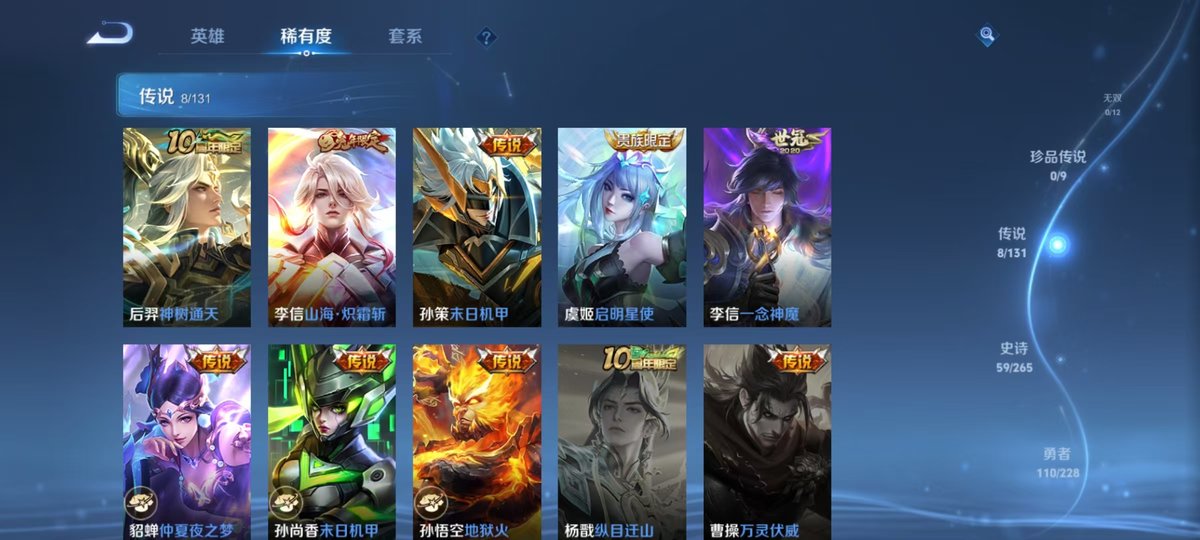 WZQM3484162王者荣耀账号详情图3