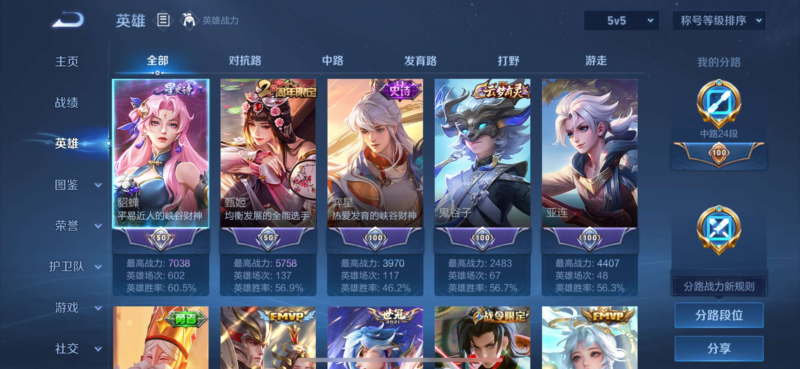 WZCMW428151王者荣耀账号详情图6