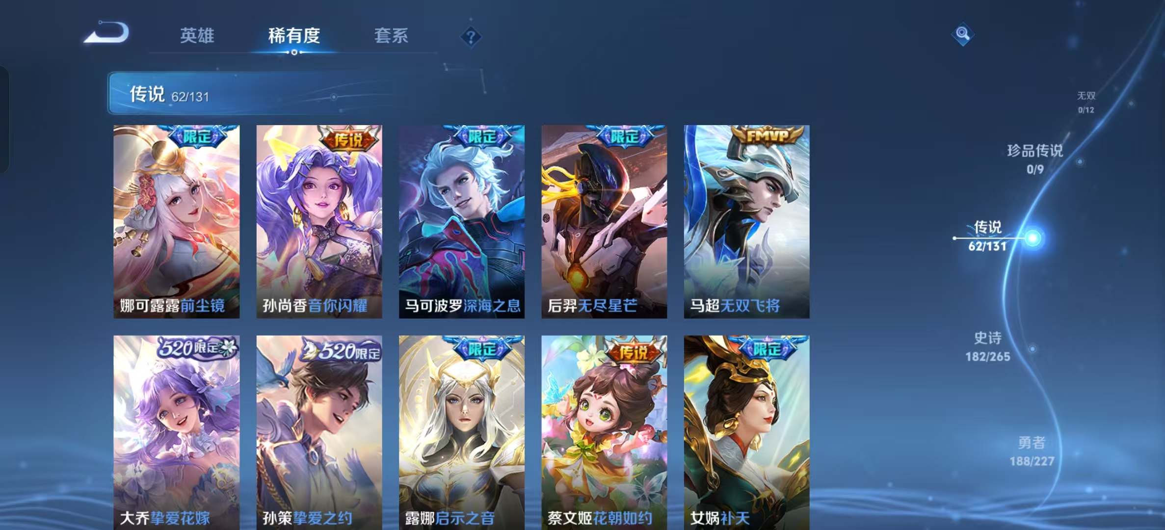 WZLX4222140王者荣耀账号详情图6