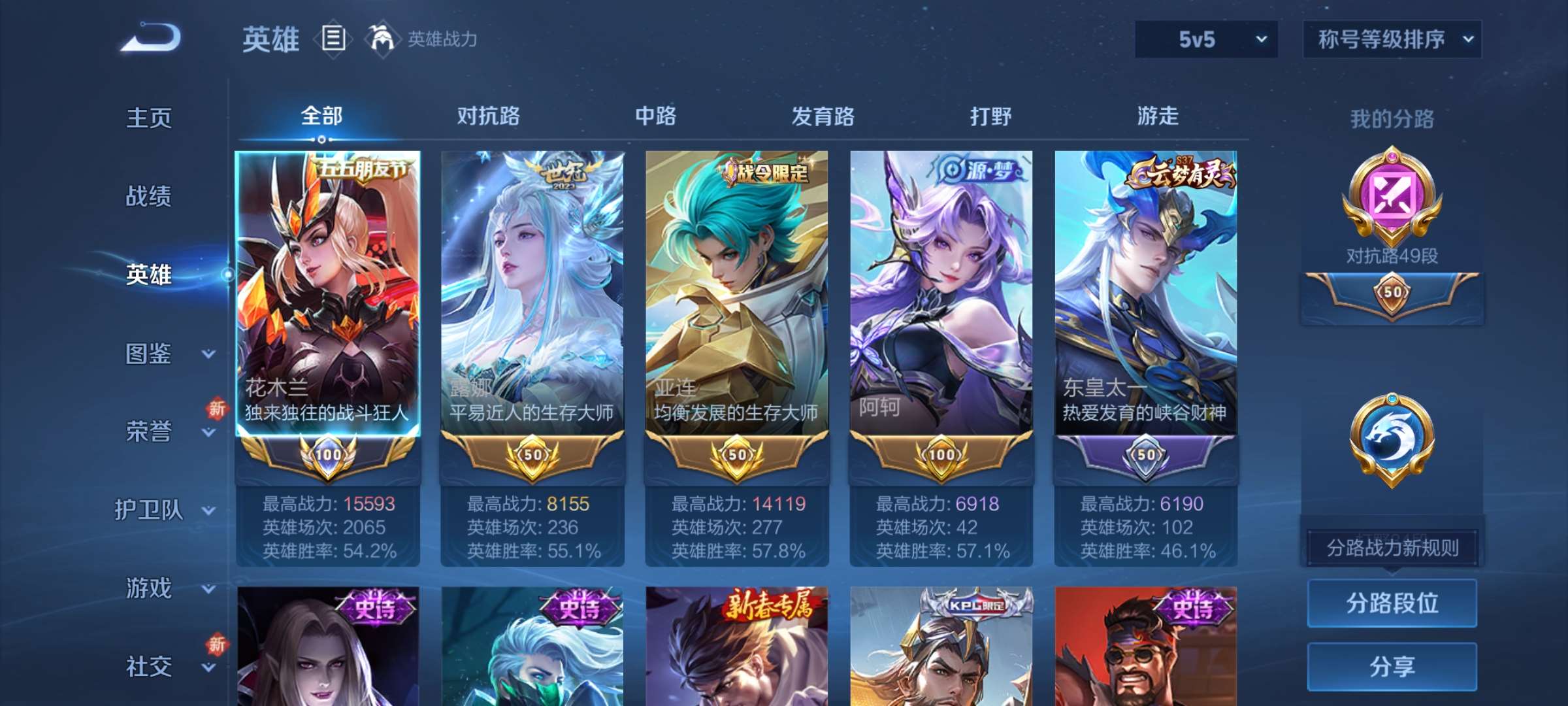 WZCMW428517王者荣耀账号详情图3 WZCMW428517王者荣耀账号详情图3