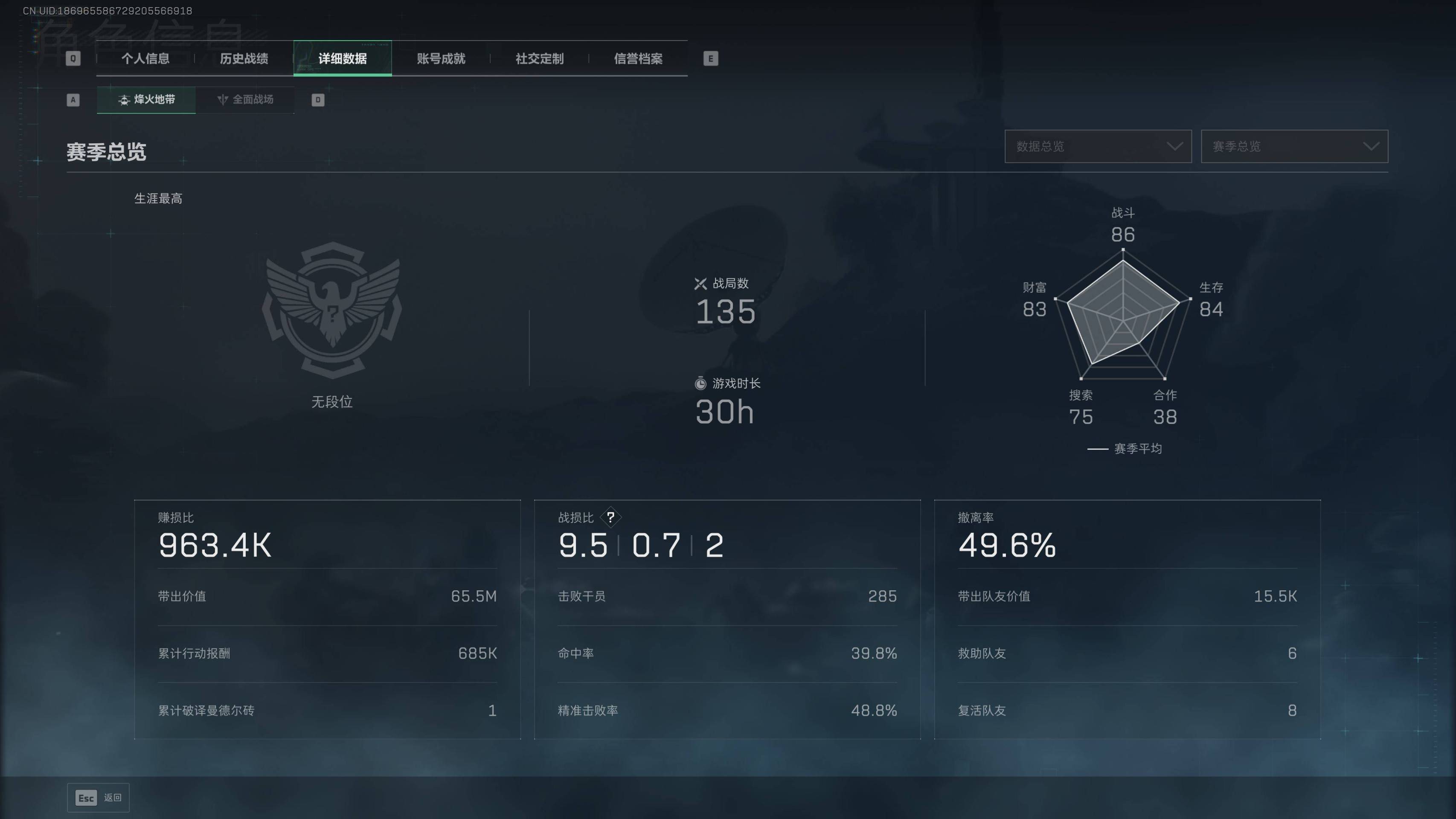 SJZST43164三角洲行动账号详情图2