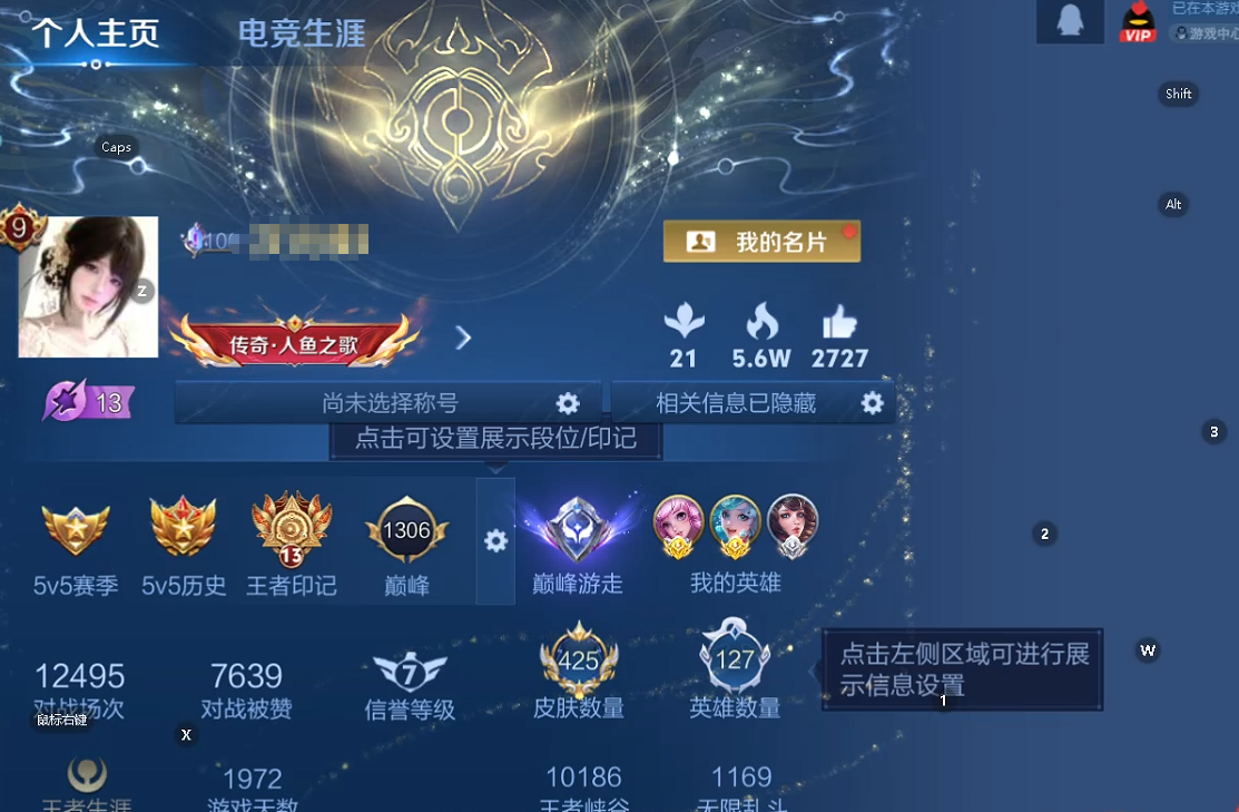 WZQM427413王者荣耀账号详情图11