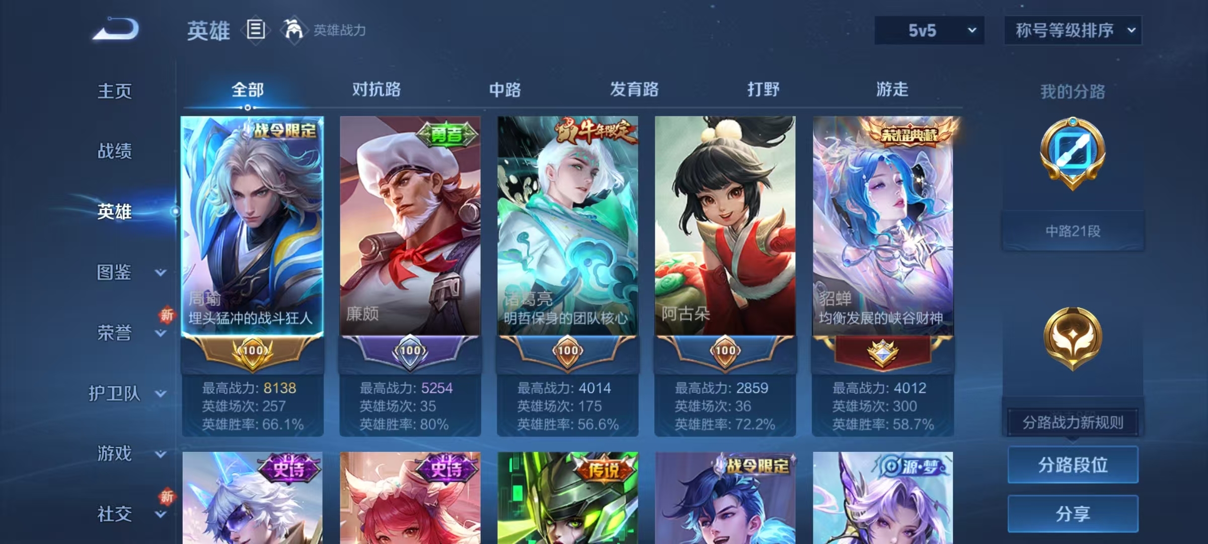 WZQM431737王者荣耀账号详情图10 WZQM431737王者荣耀账号详情图10