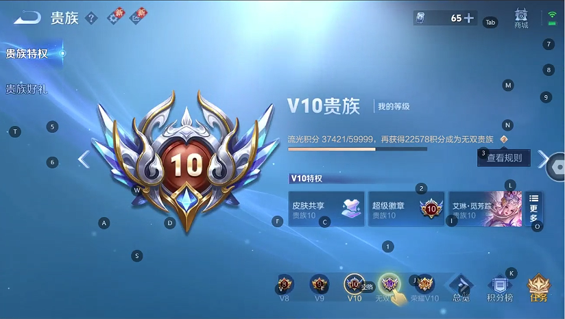 WZQM439335王者荣耀账号详情图6