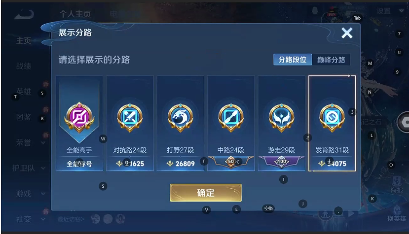 WZQM439335王者荣耀账号详情图4