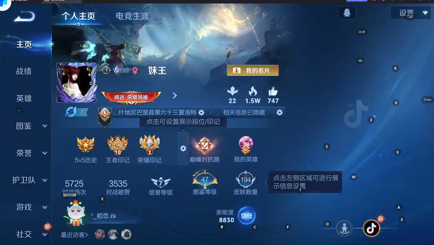 WZQM439322王者荣耀账号详情图9