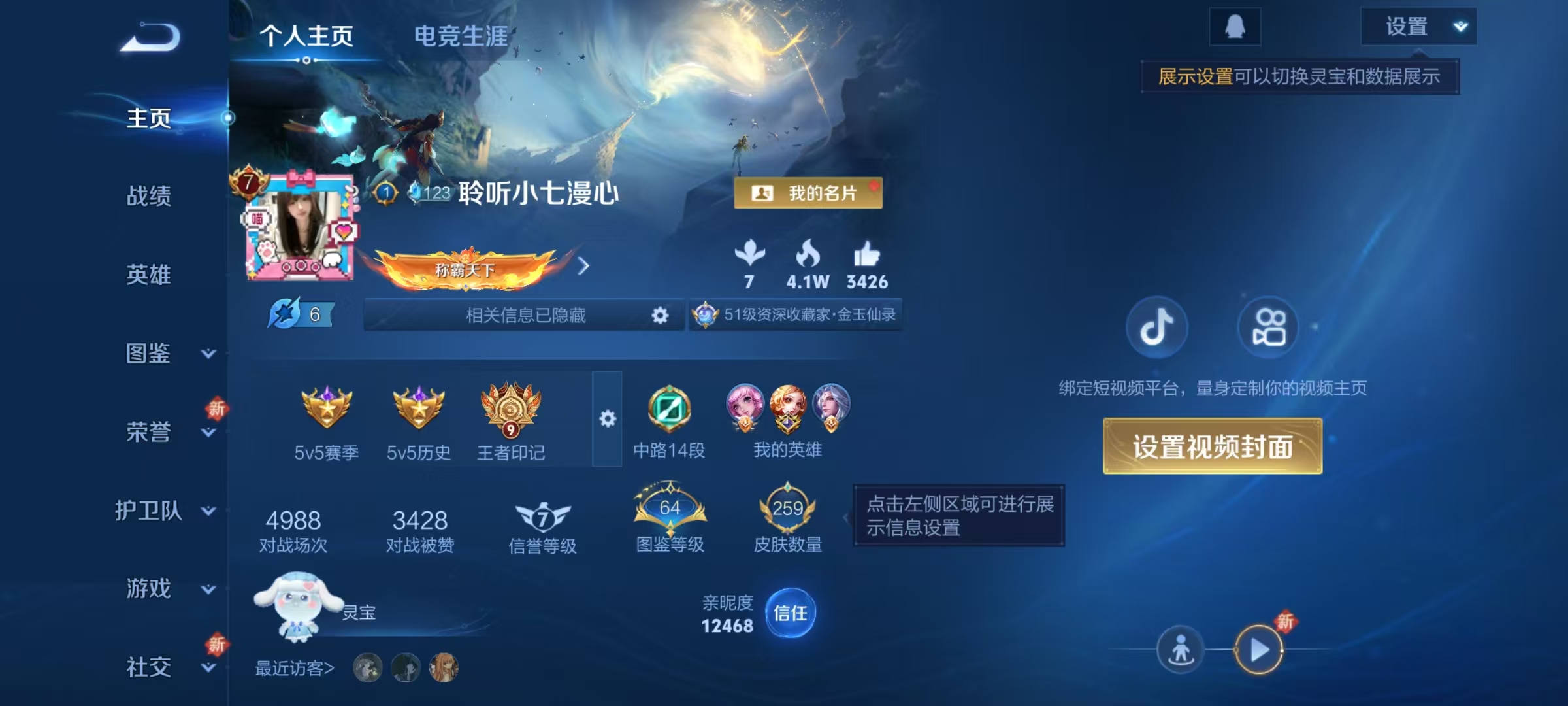 WZQM426572王者荣耀账号详情图13