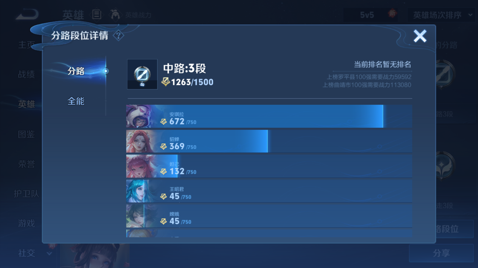 WZCMW430111王者荣耀账号详情图2