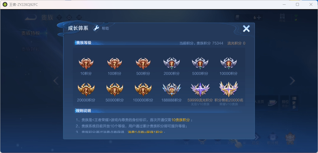 WZQM4139937王者荣耀账号详情图16