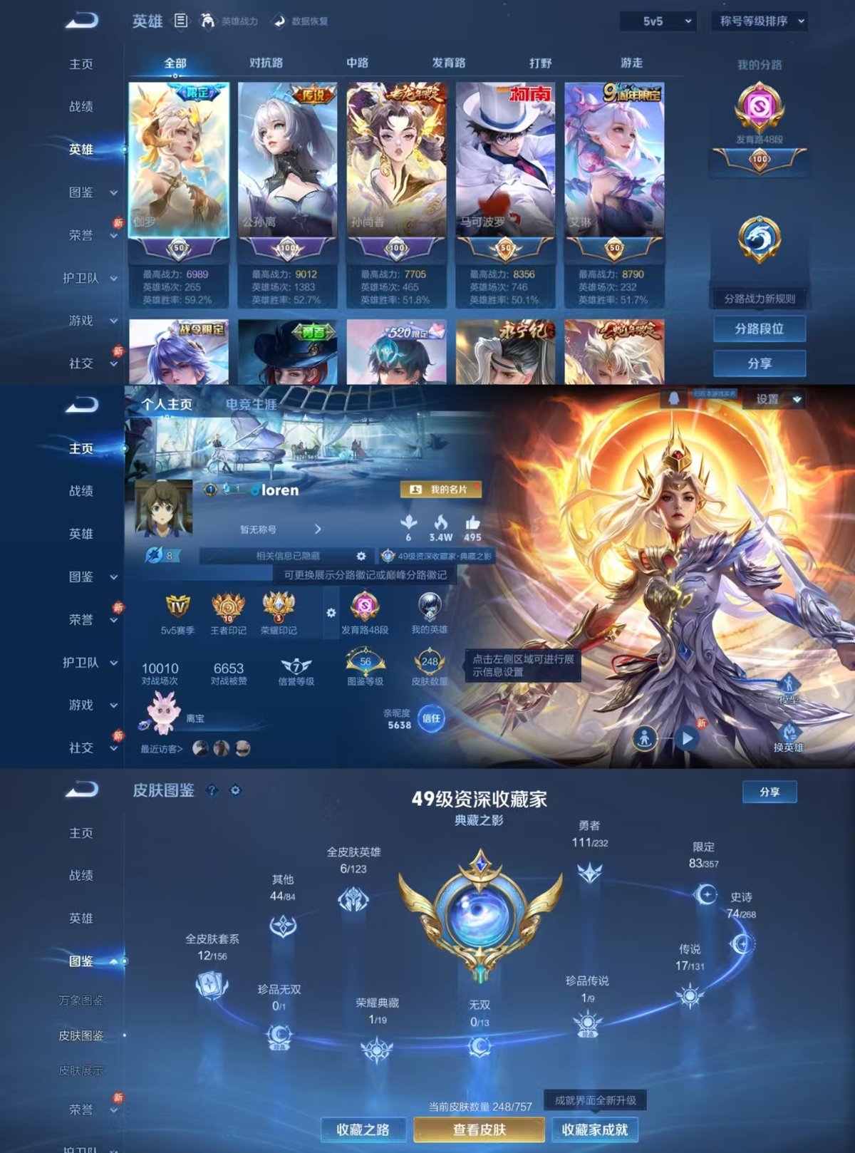 WZQM438653王者荣耀账号详情图9