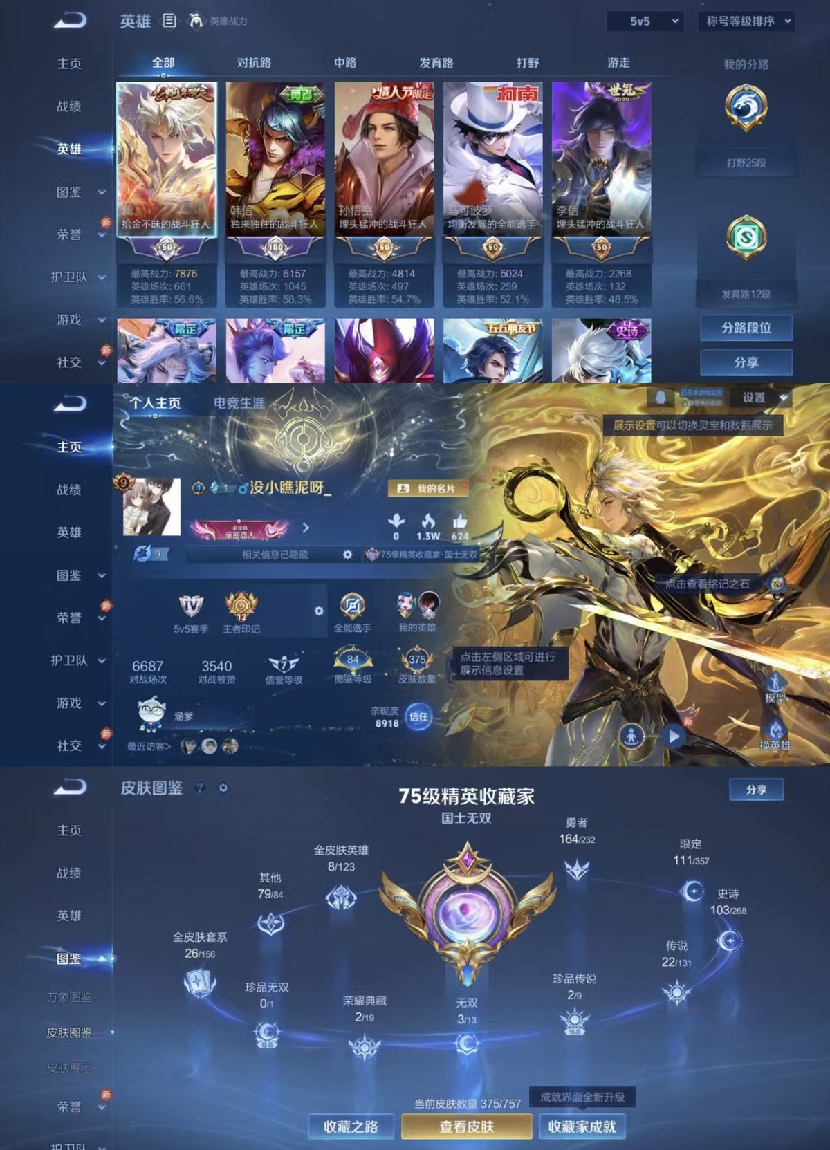 WZQM442399王者荣耀账号详情图9