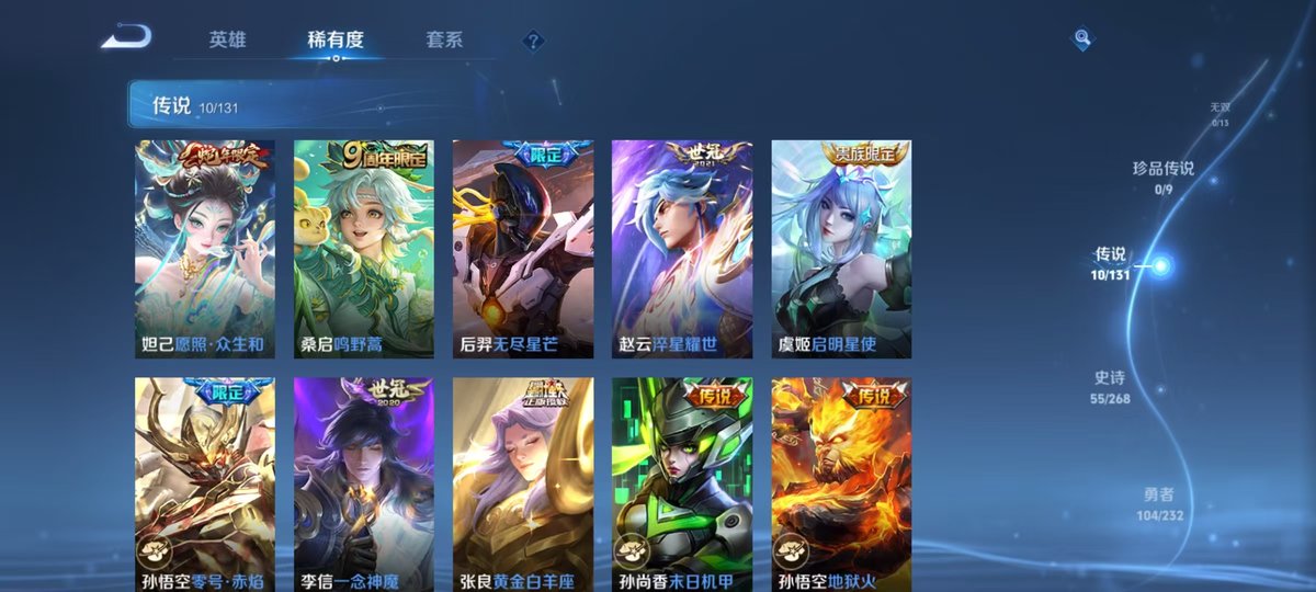 WZQM442514王者荣耀账号详情图6