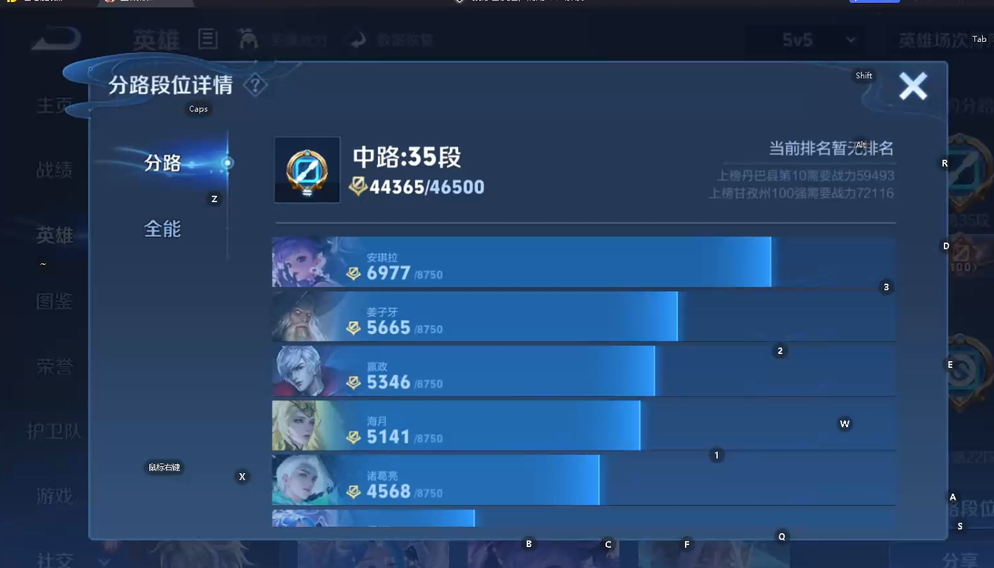 WZCMW461099王者荣耀账号详情图6