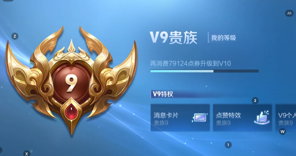 WZQM461034王者荣耀账号详情图4