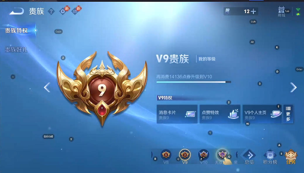 WZQM483718王者荣耀账号详情图8