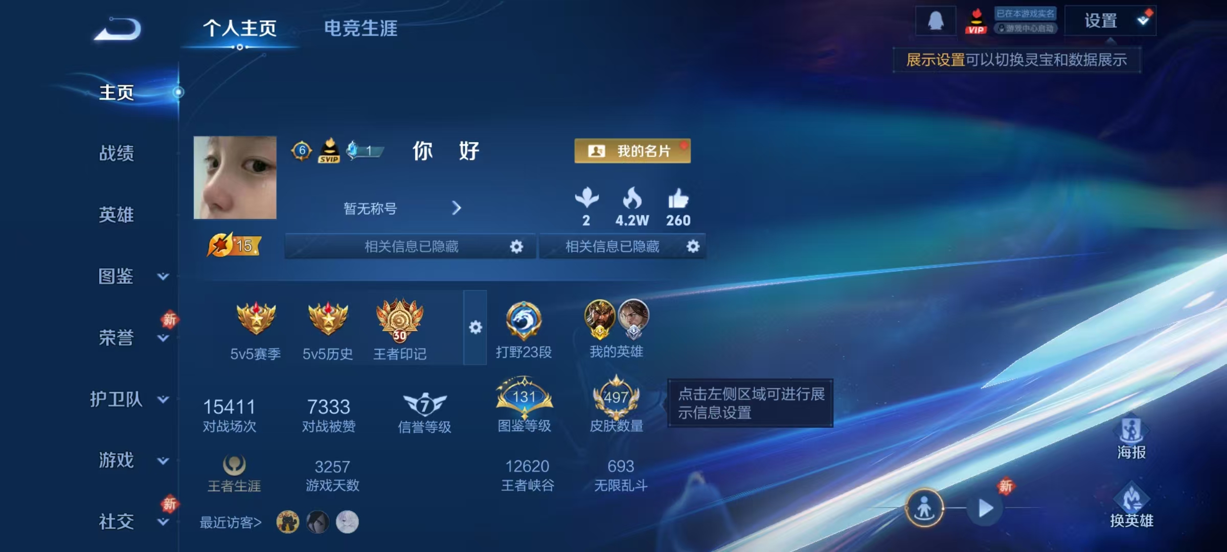 WZQM483744王者荣耀账号详情图12